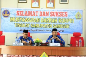 Marudut Tua Sitinjak Pimpin KORPRI Kabupaten Samosir Periode 2024-2029