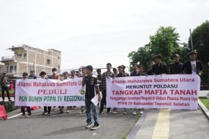 Blokade PTPN IV Muara Upu oleh KPSS, AMSU Tuntut Penegakan Hukum