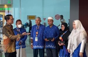 Komitmen BSI Layani Jamaah Haji, dan Sambut Kepulangannya