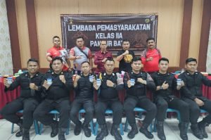 PLT Kalapas Pimpin Rapat dan Tes Urine untuk Seluruh Petugas Lapas Pancur Batu