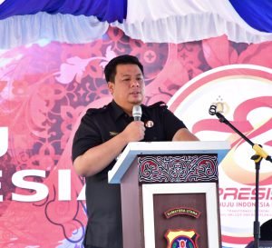Bupati Samosir Hadiri Peringatan Hari Bhayangkara ke-78 Polres Samosir
