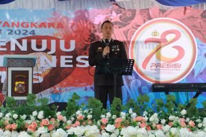 Polres Samosir Komitmen Berantas Narkoba, Sambut Hari Bhayangkara ke-78