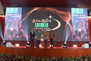 BSI Maslahat Raih Dua Penghargaan Gold pada Bina Mitra UMKM Award 2024