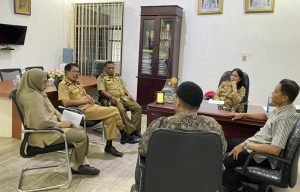 PT Bahruny Abaikan Penetapan, DPC PPMI Langkat Dan Aliansi Solidaritas Peduli Serikat Pekerja / Serikat Buruh Sumut Temui KA.UPTD 1 Wasnaker Sumut