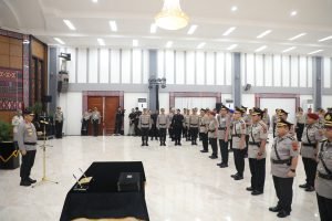 Kapolda Sumut Pimpin Upacara Sertijab Pejabat Utama dan Kapolres Polda Sumut