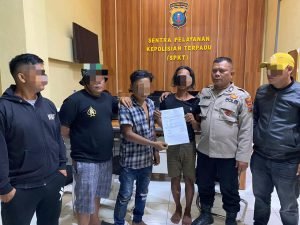 Polres Samosir, Tangani Dugaan Tindak Pidana Pencurian Pekerja Proyek