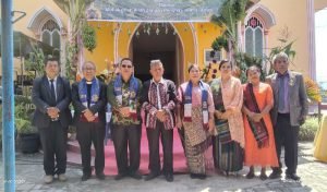 Bupati Vandiko T Gultom Hadiri Pesta Gotilon HKBP Resort Simanindo Distrik VII