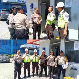 Kasat Binmas Polres Pelabuhan Belawan dan Satuan Pengamanan PT Graha Segara Pererat Hubungan