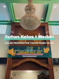 Rutan Kelas I Medan Gelar Tabligh Akbar Peringatan Tahun Baru Islam 1446 H