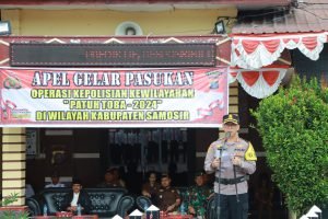 Polres Samosir Gelar Operasi Patuh Toba 2024 Selama 14 Hari