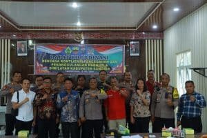 Rakoor Rencana Kontinjensi Penanggulangan Karhutla di Kabupaten Samosir