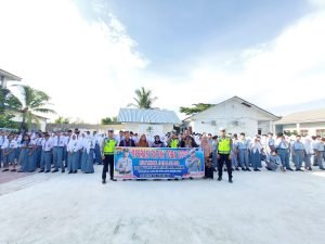 Satlantas Polres Pel.Belawan Giat Sosialisasi Ops Patuh Toba 2024 di SMA-N 20 Harapkan Siswa Tertib Berlalulintas