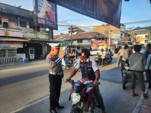 Kasat Lantas Polres Samosir Pimpin Pelaksanaan Operasi Patuh Toba 2024
