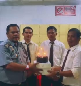 Peringatan Hari Bhakti Adhyaksa, Rutan Kelas I Tanjung Gusta Medan ucapkan Selamat kepada Pegawai Kejaksaan
