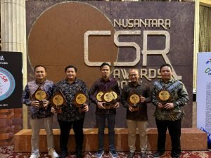 Pertamina Parta Niaga Regional Sumbagut Raih Sembilan Platinum Elit Nusantara CSR Award 2024