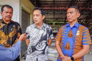 Tingkatkan Perekonomian, Kios Sub Grosir Pasar Induk Lau Cih di Renovasi