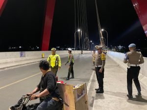 Polres Samosir Sukses Ciptakan Kondisi Aman Ibadah Minggu Gereja