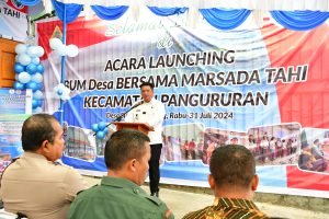 Bupati Samosir Launching BUMDesma Marsada Tahi