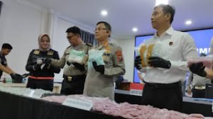 2 Kg Sabu dan 36 Ribu Ekstasi asal RiauDigagalkan Polrestabes Medan