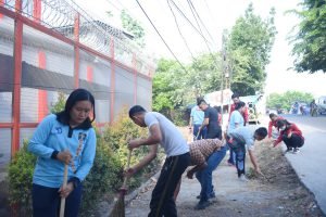 Rutan Labuhan Deli Gelar Gotong Royong dan Pemeriksaan Kesehatan