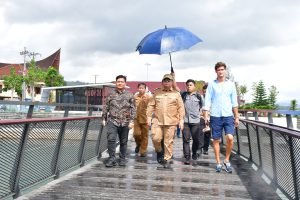 Aquabike Championship 2024, Bupati Samosir Bersama Kemenkomarvest dan Injourney Cek Lapangan