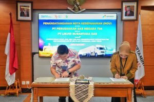PGN dan Likuid Nusantara Gas Tandatangani MOU Kerja Sama LNG