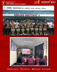Lapas Pemuda Langkat Kanwil Kemenkumham Sumut Ikuti Peresmian Politeknik Pengayoman Indonesia (POLTEKPIN)