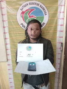 Tim Opsnal Sat Resnarkoba Polres Samosir Tangkap Pemilik Narkotika Jenis Sabu