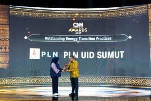 PLN UID Sumut Raih Penghargaan Outstanding Energy Transition Practices