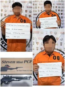 Polres Belawan Bekuk 3 Pelaku Penembakan Remaja di Belawan