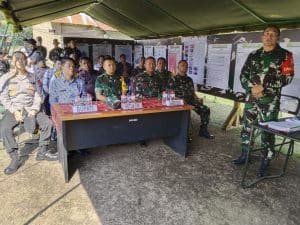Tim Wasev Mabes TNI Tinjau Progres TMMD Ke-121 di Desa Hasinggaan