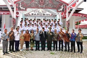 PASKIBRAKA Kabupaten Samosir 2024 Dikukuhkan