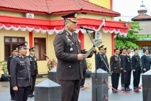 Polres Pelabuhan Belawan Gelar Upacara Peringatan HUT ke-79 Kemerdekaan RI