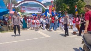 Polres Samosir Cipta Kondisi dan Pengamanan Ketat Saat Perayaan Hari Kemerdekaan RI ke-79