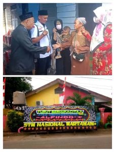 Alfindo Tutup Usia, STM Nasional Wartawan Sambangi Rumah Duka