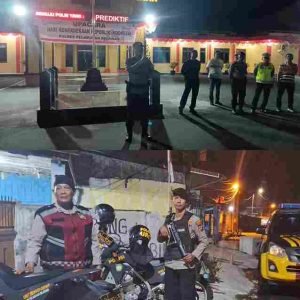 Cegah Gangguan Kamtibmas di Malam Minggu, Polres Pelabuhan Belawan dan Polsek Jajaran Gelar Patroli Skala Besar