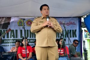 Bupati Samosir Launching Pantai Lumban Manik