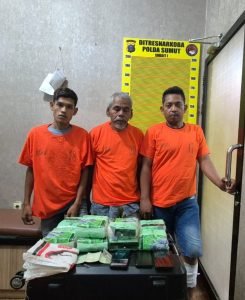 Polda Sumut Tembak 3 Pelaku Narkoba Jaringan Aceh- Medan
