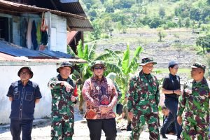 Bupati Samosir Canangkan Tahun ini Bangun Jembatan Penghubung dan Pembukaan Jalan Dilanjutkan Melalui Sinergutas TNI