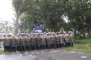 Gelar Sispamkota, Polres Langkat Jamin Keamanan Pilkada 2024