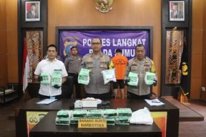 Kurun Waktu 1 Bulan menjabat, Kapolres Langkat ungkap Tindak pidana Narkotika 20 Kg Sabu