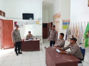 Polres langkat Laksanakan Pengamanan Pendaftaran Pasangan Calon Bupati dan Wakil Bupati Tahun 2024