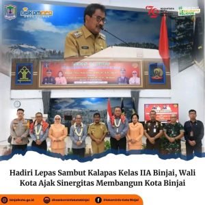 Hadiri Lepas Sambut Kalapas Kelas IIA Binjai, Wali Kota Ajak Sinergitas Membangun Kota Binjai
