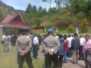 Polres Samosir Amankan Deklarasi Vandiko Gultom dan Ariston Sidauruk