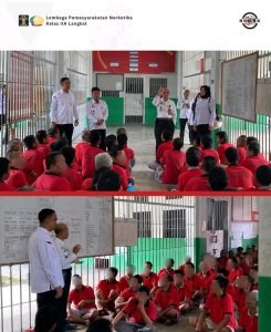 Inspeksi Mendadak (SIDAK), Divisi Pemasyarakatan Kanwil Kemenkumham Sumut Laksanakan Monitoring Evaluasi pada Lapas Narkotika Langkat di Langkat