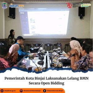 Pemerintah Kota Binjai Laksanakan Lelang BMN Secara Open Bidding