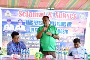 Bupati Samosir Resmikan PLTS Pompa Air, Tingkatkan Produktifitas Pertanian