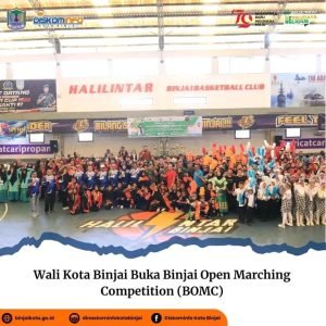 Wali Kota Binjai Buka Binjai Open Marching Competition (BOMC)