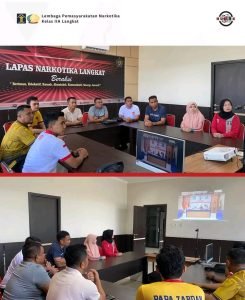 Lapas Narkotika Langkat Hadiri Penguatan Dalam Pemenuhan Data Dukung RKT-RB B09 2024 oleh Kakanwil Kemenkumham Sumut