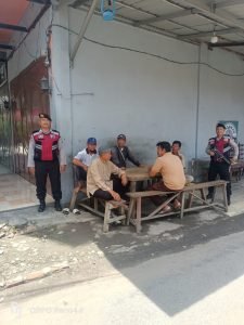 Patroli Dialogis Personel Sat Samapta Polres Langkat Pastikan Kamtibmas Tetap Aman